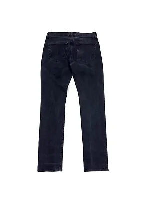 J Brand Mens Tyler Denim Slim Fit Straight Leg Jeans TAG:33 - MEAS:32/32 - Black • $39
