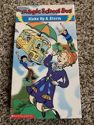 The Magic School Bus Kicks Up A Storm VHS Scholastic Kids VHS Tape Educational • $15