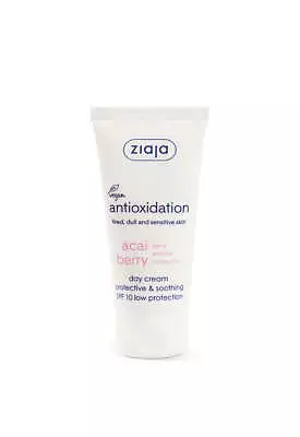 Ziaja Acai Berry Day Cream Spf10 50Ml OFFICIAL UK • £9.97