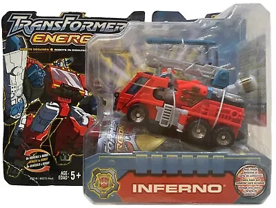 Transformers Energon Powerlinx Inferno Vintage 2003 Action Figure New W Creases+ • $69.99