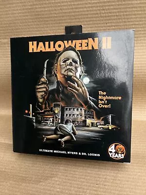 Ultimate Michael Myers Dr Loomis Neca Halloween Ii Reel Toys Two Pack New Sealed • $69.99