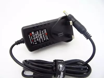 Coby 7038 Portable DVD Player Mains 9V 9 Volt Charger AC DC Adapter Power Supply • £11.99