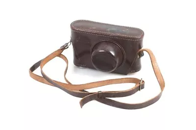 Vintage Genuine E Leitz Wetzlar Leica Iii A B C Leather Camera Case 4 Elmar 50mm • $129.60