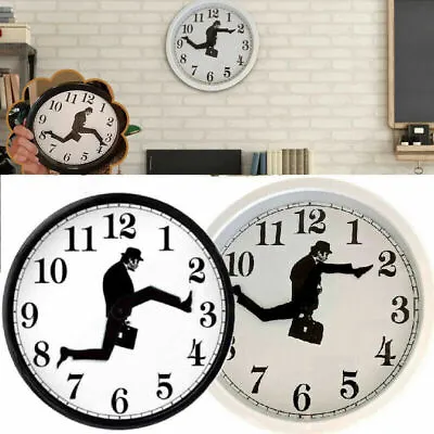 Monty Python Walks Wall Geeky Funny Humor Ministry Of Silly Clock Silent Gift • $18.04