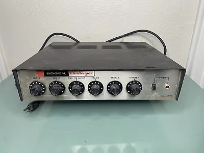 Vtg Bogen Challenger C-100 Amplifier 1970  • $125