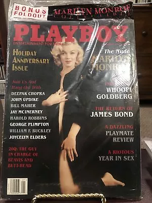 Playboy Jan 1997 - Cover: Marilyn Monroe Bonus Foldout Collectible Rare Sealed! • $54.95