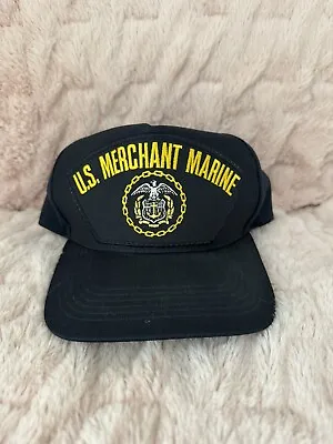 U.S. Merchant Marine Navy Hat AUTHENTIC Northstar Cap - Made In USA - Adjustable • $15