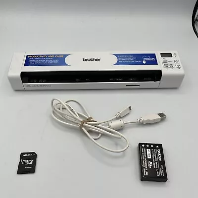 Brother DS-920DW Wireless Duplex Mobile Color Page Scanner - White Tested • $65.95