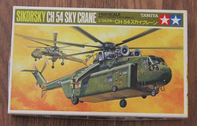 $41 • Buy Tamiya 1/100 Sikorsky CH-54 Sky Crane Model Kit #PA-1024