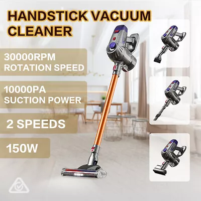 2IN1 Handheld Vacuum Cleaner Brushless Bagless Cordless Stick Recharge 150W • $100