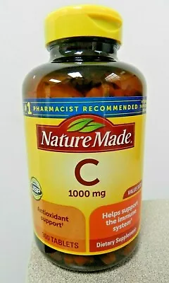 Nature Made C 1000mg Immune System Antioxidant Support 300ct EXP 10/2026^ NEW • $19.99