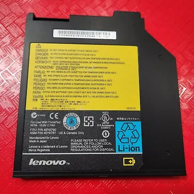 IBM Lenovo Slim Battery For ThinkPad T40 R40 X60 Series FRU PN 40Y6790 JAPAN • $29.99