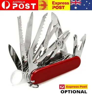 Multifunction Outdoor Camping Army Survival Pocket Tactical Folding Knife  Swiss • $21.50