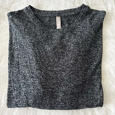 ATHLETA Mindful Pullover Charcoal Gray Long Sleeve Shirt/Top Women’s Medium • $12.99