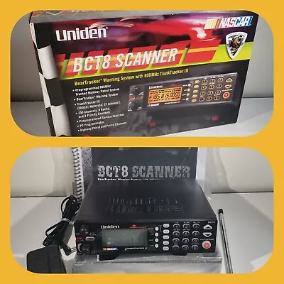 Uniden Bearcat BCT8 TrunkTracker III Base/Mobile Scanner - OPEN BOX VERY NICE !! • $102.50