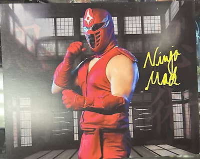 Ninja Mack  Autographed 8x10 COA • $9.95