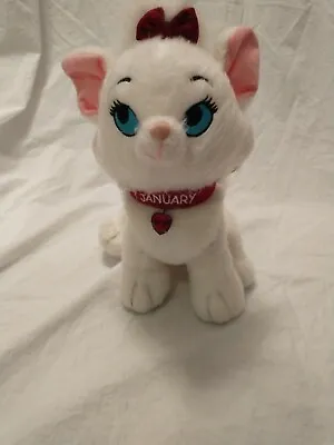 Disney Store Aristocats Marie Plush January Birthday Collar & Gem 8  Stuffed Toy • $7.58