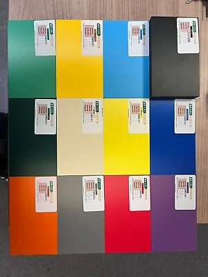 PVC Foam Sheets Foamex Foamboard Mounting Sign Display Signage Board ALL COLOURS • £8.99