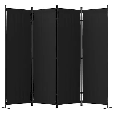 4 Panel Room Divider Folding Privacy Screens Room Separation For Home Office • $45.99