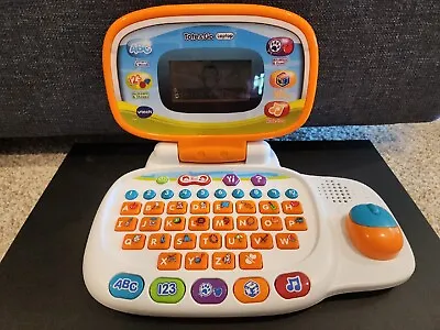 Vtech Tote & Go Laptop Orange Computer Kids Learning #1554 *Tested* • $15