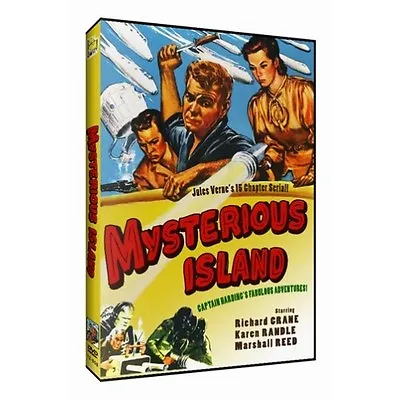 Mysterious Island (DVD 2012) 1951-Serial-Captain Harding-Jules Verne • $5