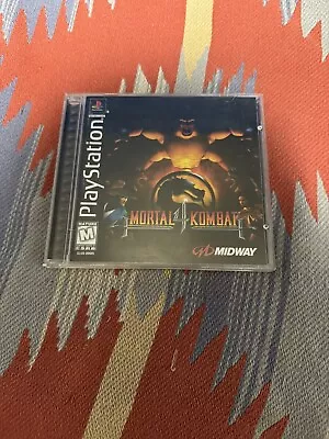 Mortal Kombat 4 PS1 With Manual And Registration Card • $35