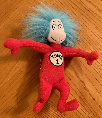 $12.55 • Buy Dr Seuss Cat In The Hat Plush THING 1 Official Movie Merchandise 9 