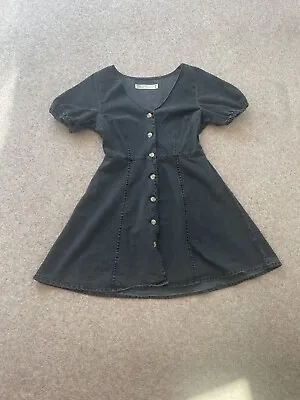 £3 • Buy Asos Black Denim Dress 6