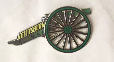 Gettysburg Cannon Moving Wheels Metal Refrigerator Magnet New • $9.95