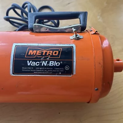 Metrovac Vnb-73 Metro Vac / Blower 4-Peak Horsepower Vac'N'Blo • $74.99