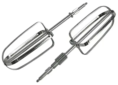 Kenwood Pair Of 2 Whisks Stainless Steel For Mixer Chefette HM670 HM680 • £21.59