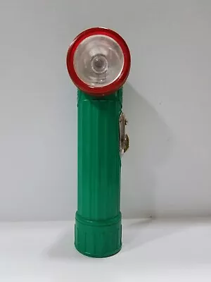 Vintage Official Girl Scout Flashlight Green In Working Condition • $17