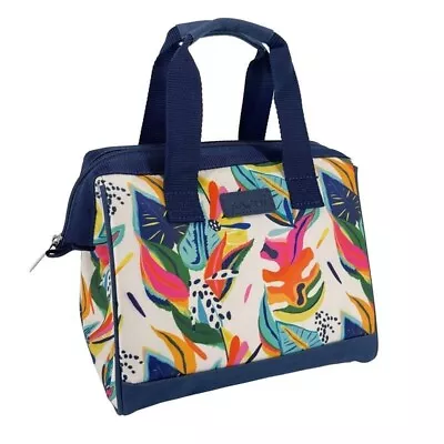 Lunch Bag Tote Insulated  Storage Container LeakProof Calypso Dreams • $30.95