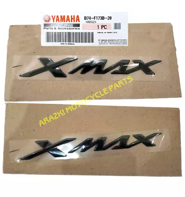B74-f173b-20 Yamaha X-max250 X-max300 X-max400 Genuine Black 3d Emblem (qty 2) • $38.86