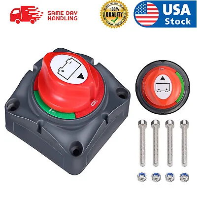 Battery Switch Power Cut On/Off Master Disconnect Isolator Car Vehicle RV Boat • $14.98