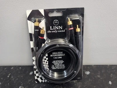 £40 • Buy Linn Analogue Interconnect Cables.  RCA Phono To Phono   1.2 Metres         