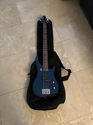 Rogue SX100B-BL Series II Electric Bass Guitar Blue 4 String Right Handed • $70