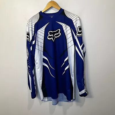 Vintage Fox Racing HC Motocross Jersey Henry McGrath Supercross Moto X 90s M • $44.99