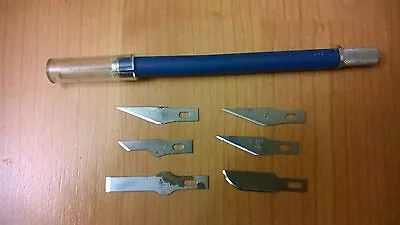 X-Acto Blue Gripster Knife With Replacement Blades EUC • $19.50