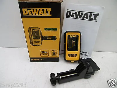 £94.89 • Buy Dewalt De0892g Green Beam Laser Level Detector & Bracket For Dce088 & Dce089
