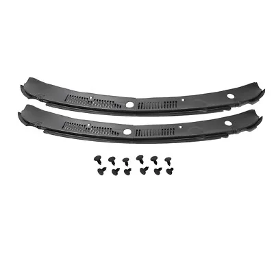 Windshield Wiper Cowl Covers Fit 99-04 Ford Mustang IMPROVED Grille Panels Set • $85.30