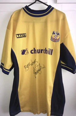 £40 • Buy *M* SIGNED 2000/01 Crystal Palace Away Football Shirt (ks)