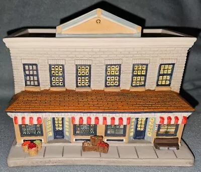 Hawthorne Welcome To Mayberry Village Floyd's Barbershop Christmas Wreath Lights • $90