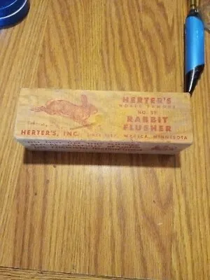 Vintage Herter’s Rabbit Flusher Reed Call No. 39 With Nice Box • $30