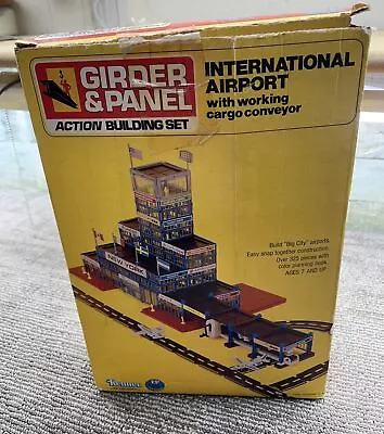 Kenner Girder & Panel Building Set Int’l Airport 85-100% Complete Read  5000 B • $71.24