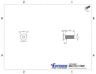 10-32 Flat Head Socket Cap Allen Screws Stainless Steel All Quantities / Lengths • $169.17