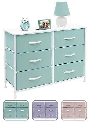 $64.95 • Buy Sorbus Dresser W/ 6 Drawers - Furniture Storage Chest Tower Unit For Bedroom
