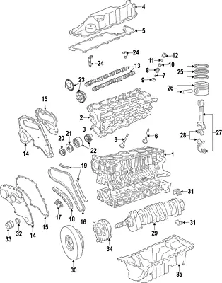 Genuine Volvo Gear XC90 XC60 S80 XC70 Timing Transmission Clutch Gear 30750136 • $130.04