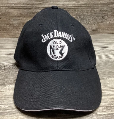 $22.45 • Buy Jack Daniel’s Old No7 Whiskey Embroidered Black & White OSFM Cap Jack Lives Here