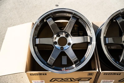 $3306 • Buy Volk TE37SL / 5x114.3 / 18x9.5 +22 / Pressed Graphite | Evo 8 9 CT9A S13 S14